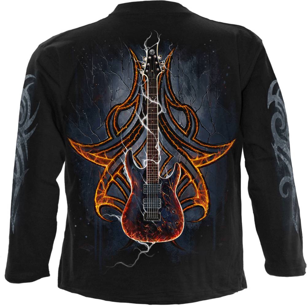 Spiral - Death Rocker Longsleeve shirt - Zwart